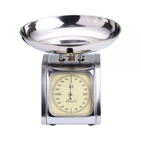 Balance de cuisine inox vintage