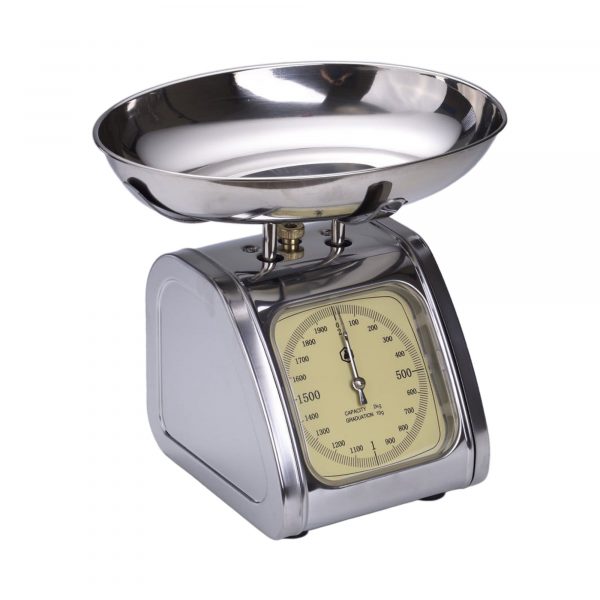 Balance de cuisine inox vintage