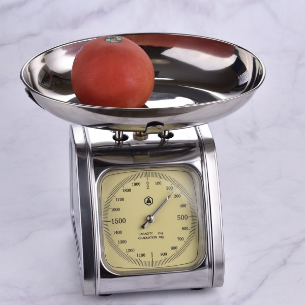Balance de cuisine inox vintage