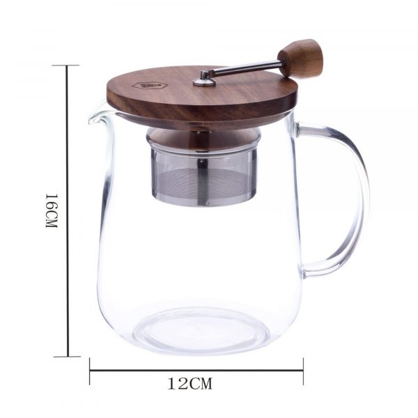 Théière en verre 1 litre Laguiole