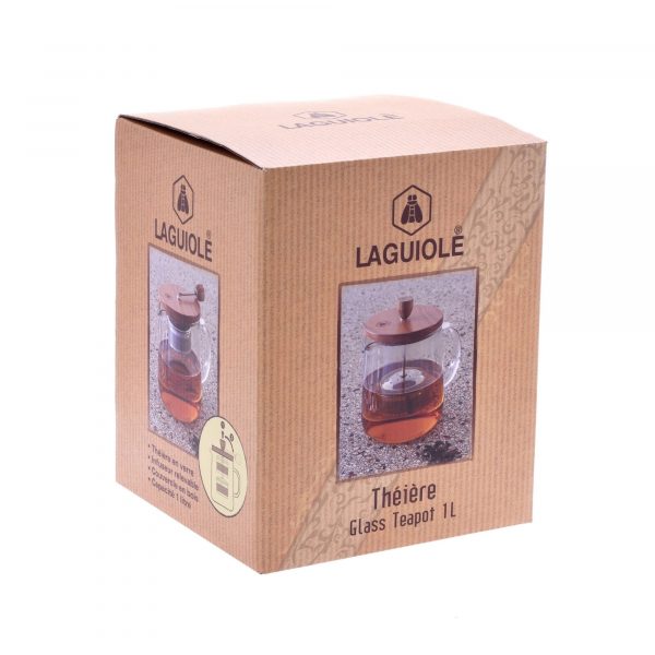 Théière en verre 1 litre Laguiole – Image 4