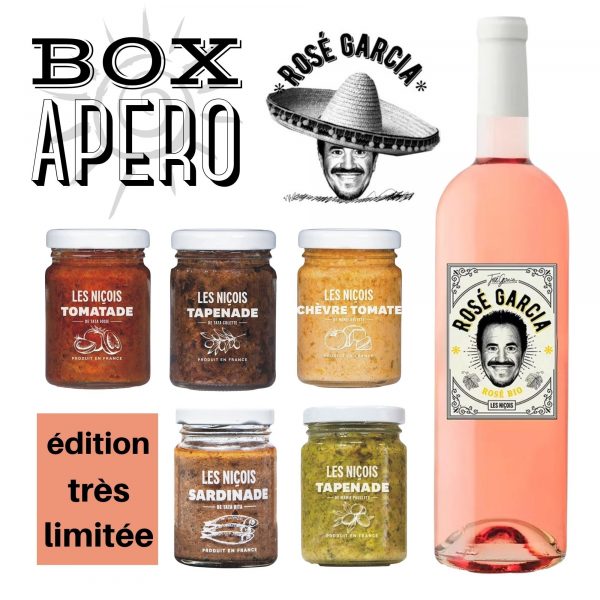 Box apéro Rosé Garcia